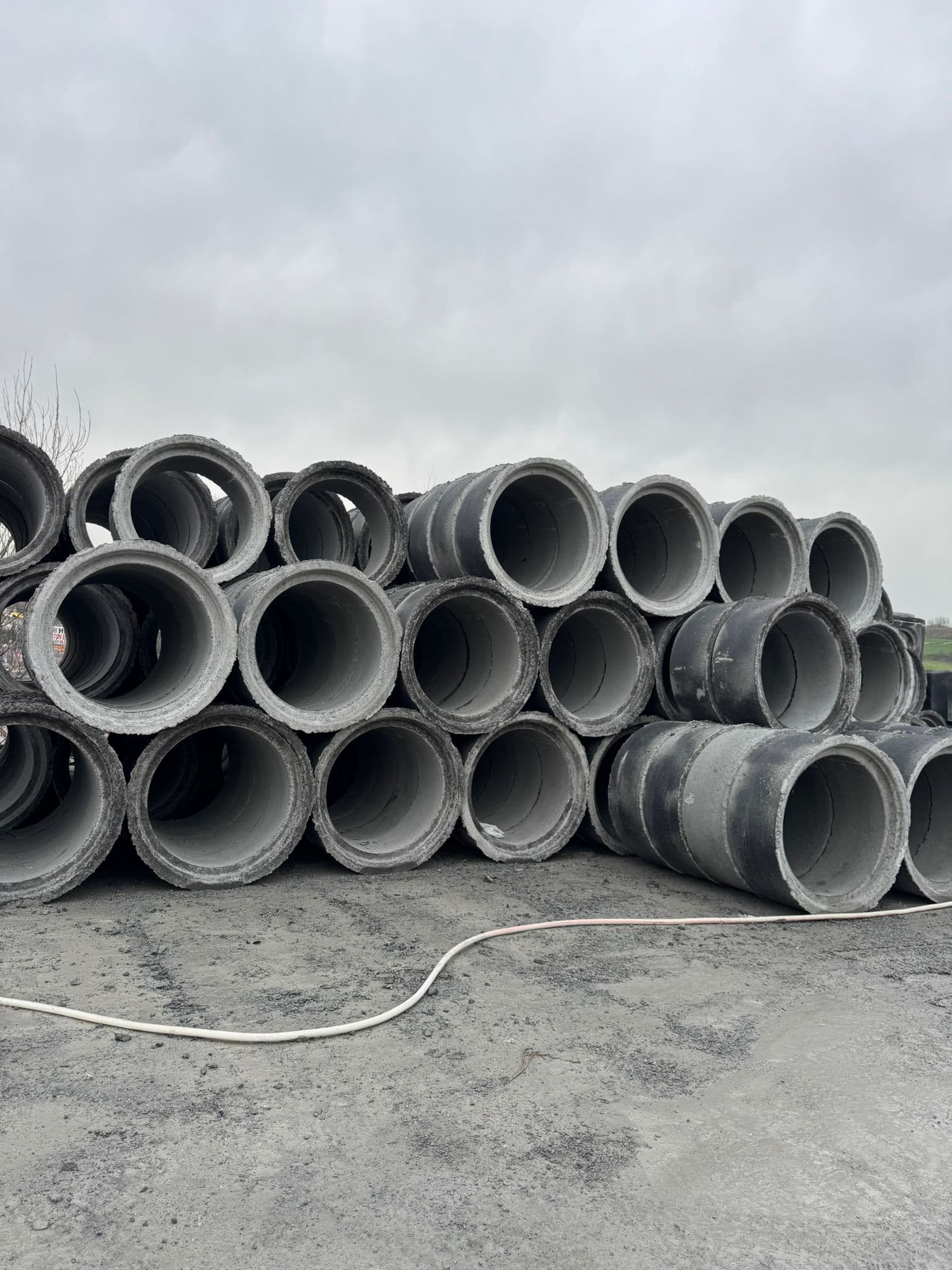 beton baca tabanı- muayene ve parsel bacaları